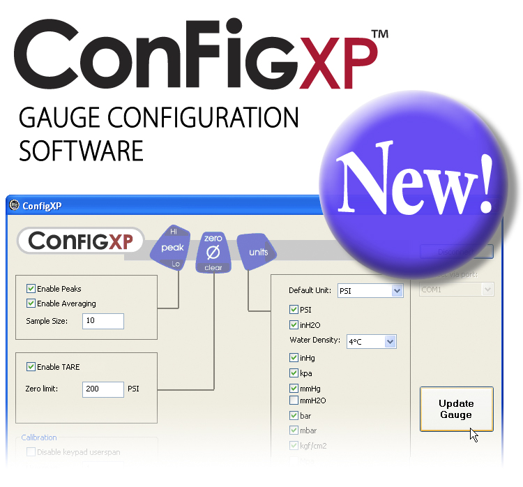 XP2i configuration