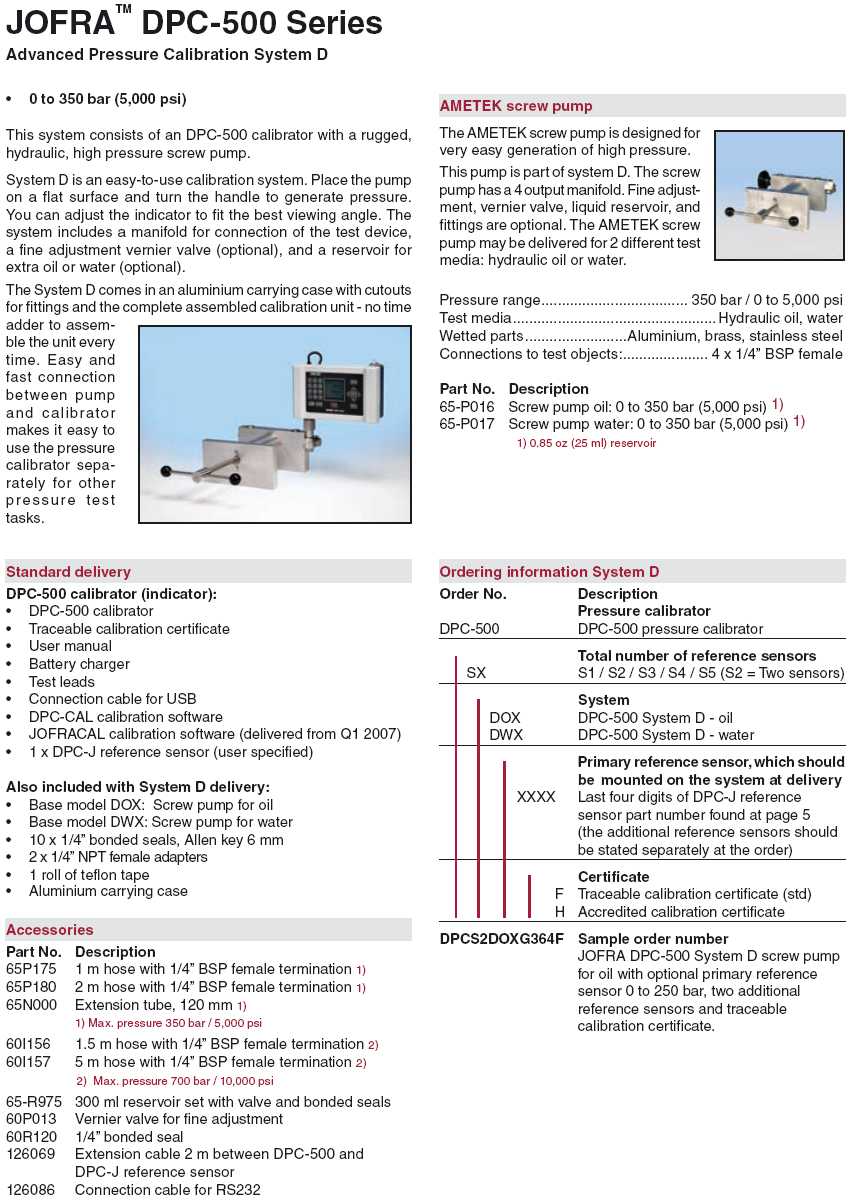 DPC system D